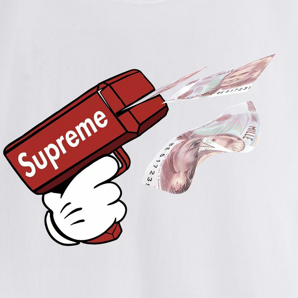 Supreme Kid Grigio Graphic Short-Sleeve T-Shirt
