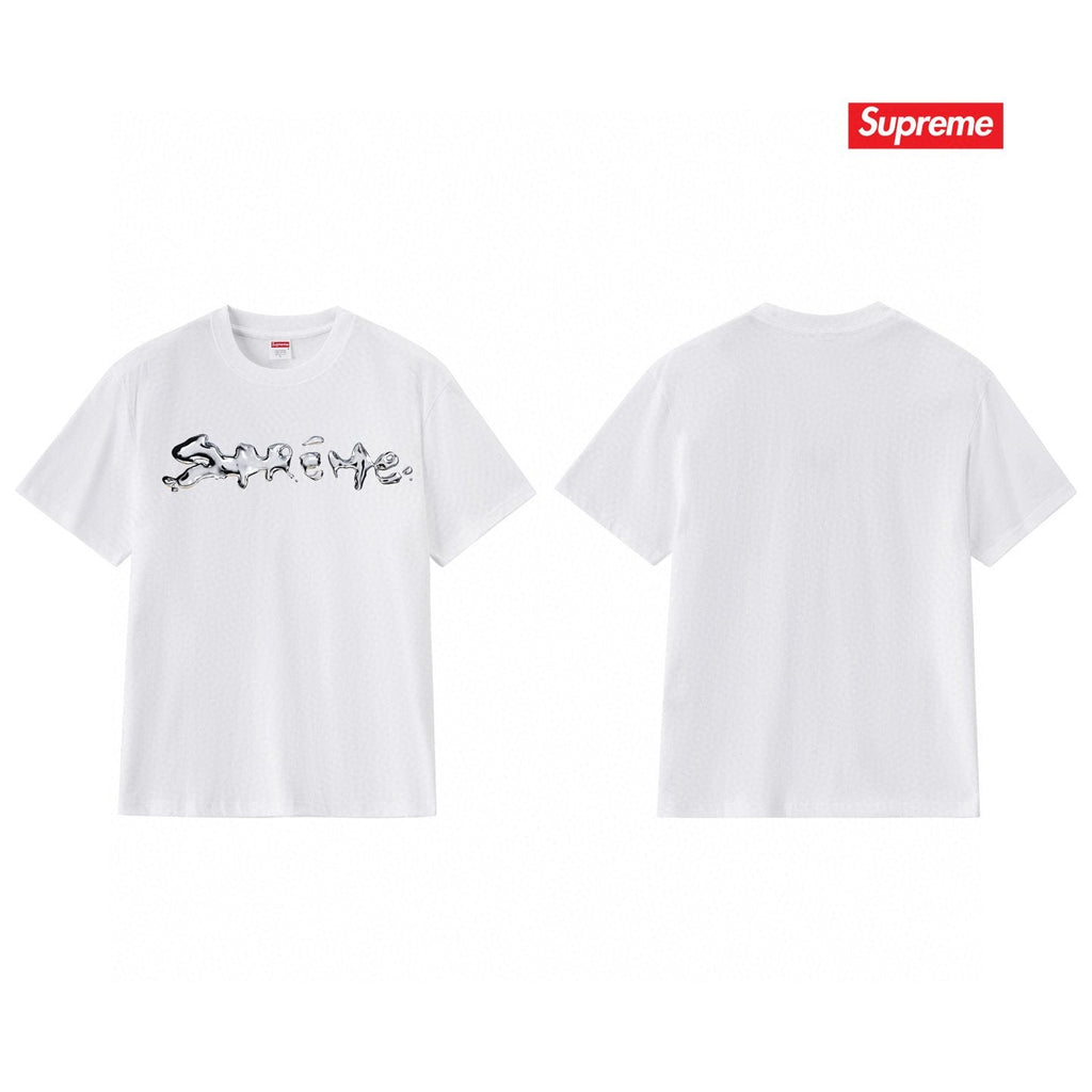 Supreme Chrome Wordmark Short-Sleeve T-Shirt