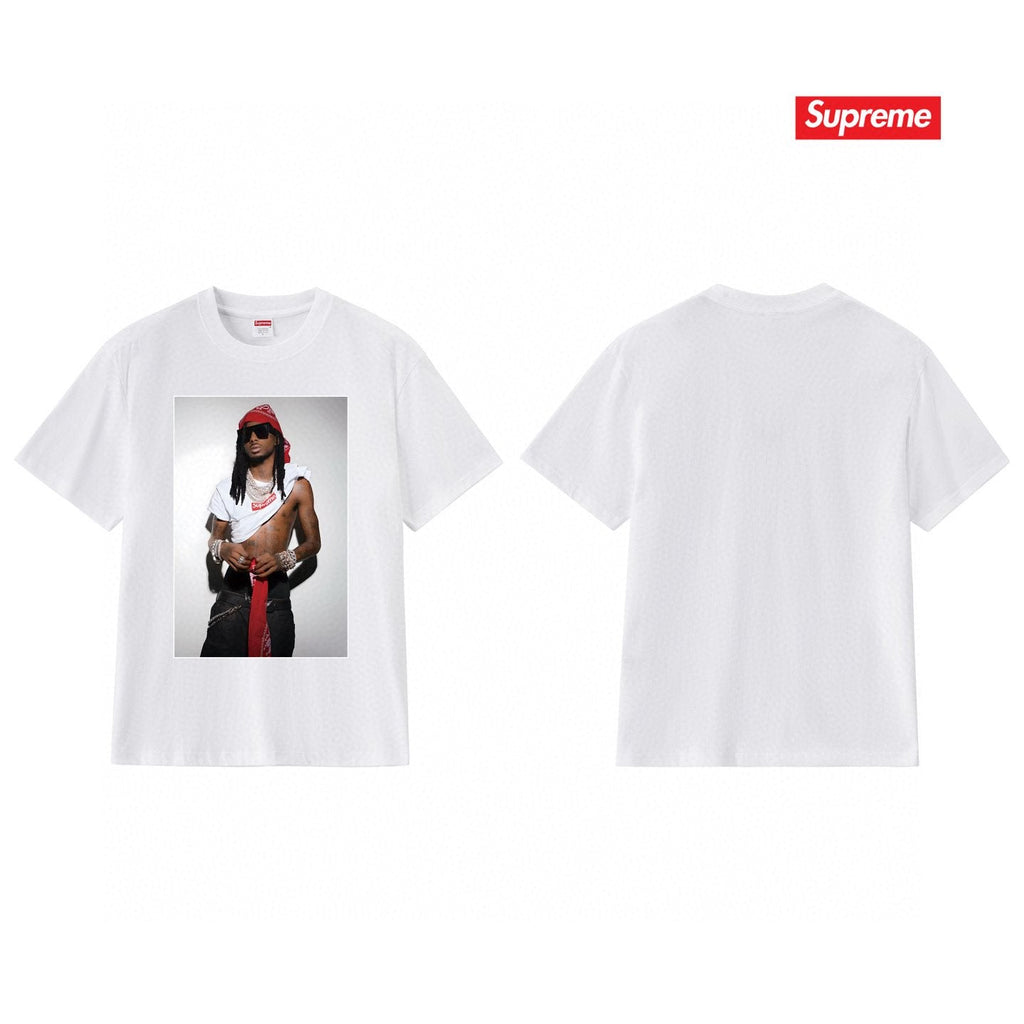 Supreme Playbi Caarti Portrait Graphic T-Shirt