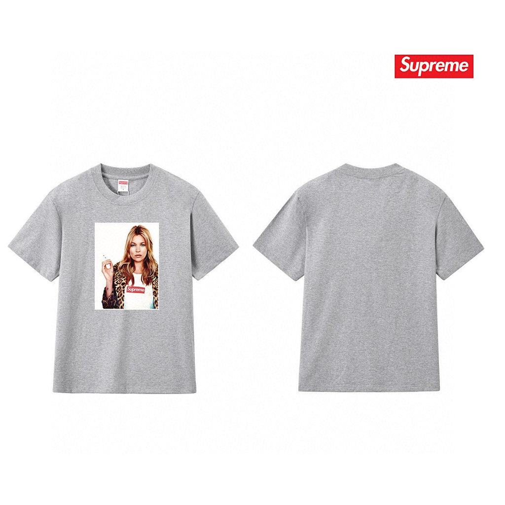 Supreme Kate Moss Portrait Graphic T-Shirt