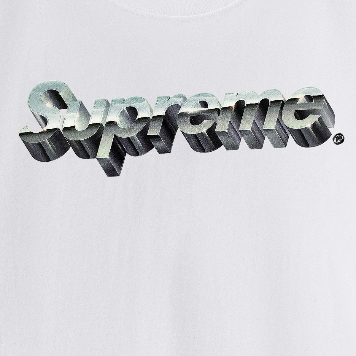 Supreme Metallic Wordmark Graphic T-Shirt