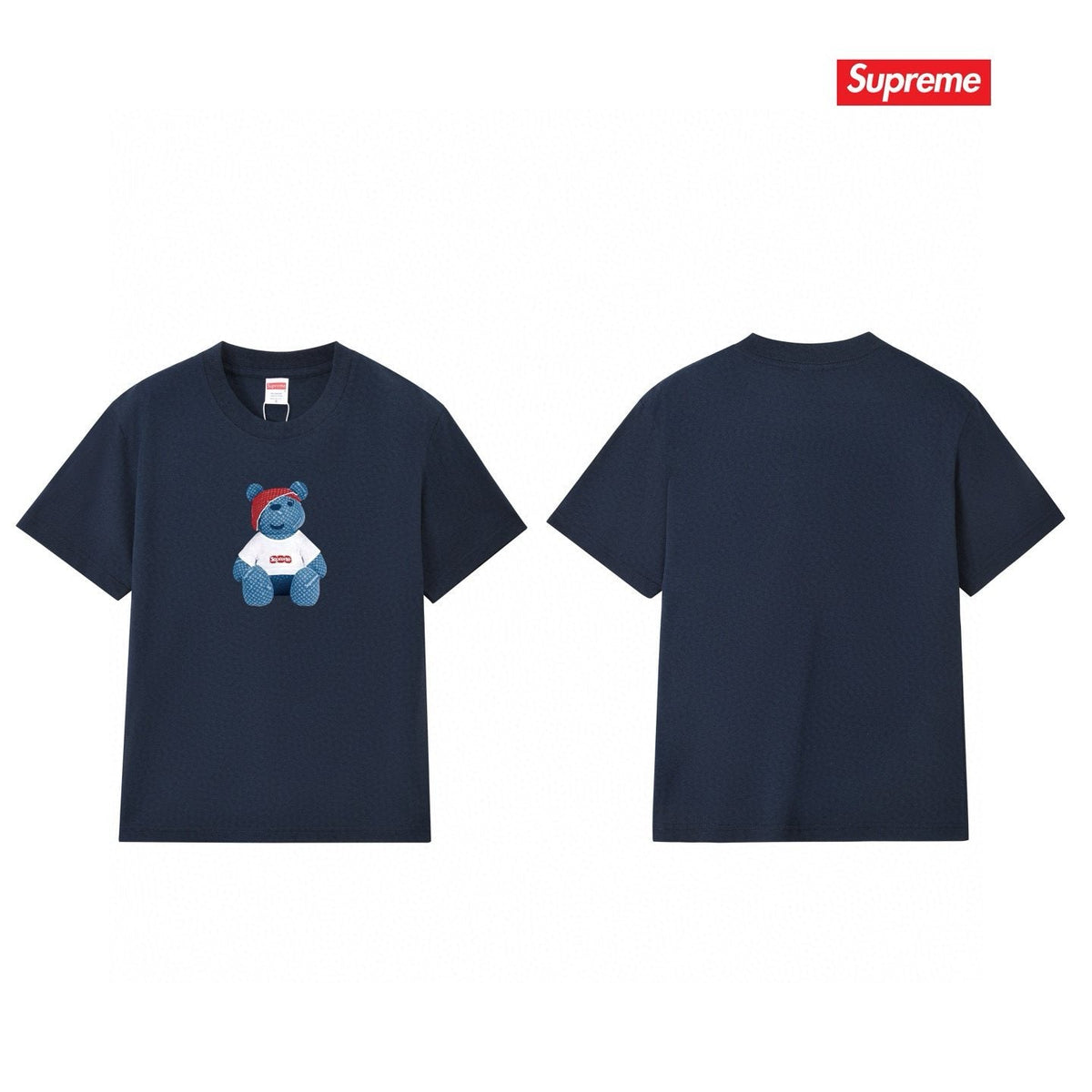 Supreme Teddy Bear Graphic Short-Sleeve T-Shirt