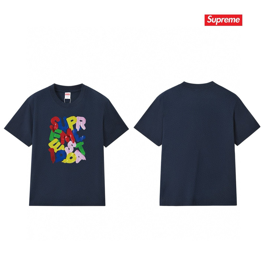 Supreme Colorful Letter Graphic T-Shirt