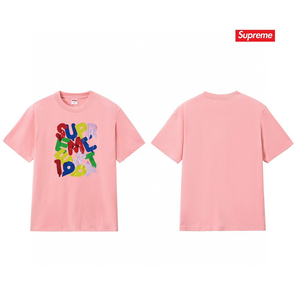 Supreme Colorful Letter Graphic T-Shirt
