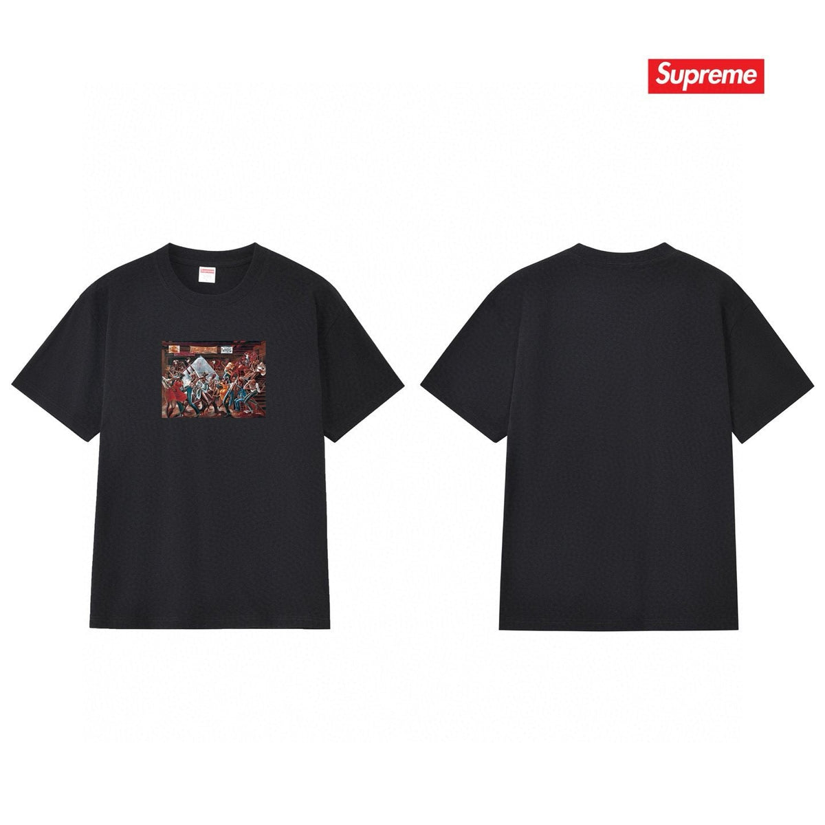 Supreme Rectangular Front Graphic T-Shirt