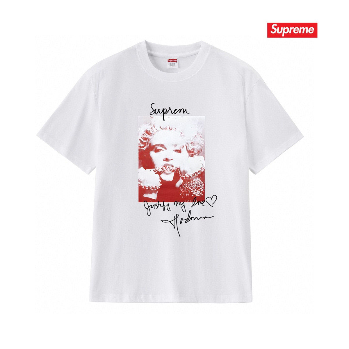 Supreme Portrait Graphic T-Shirt