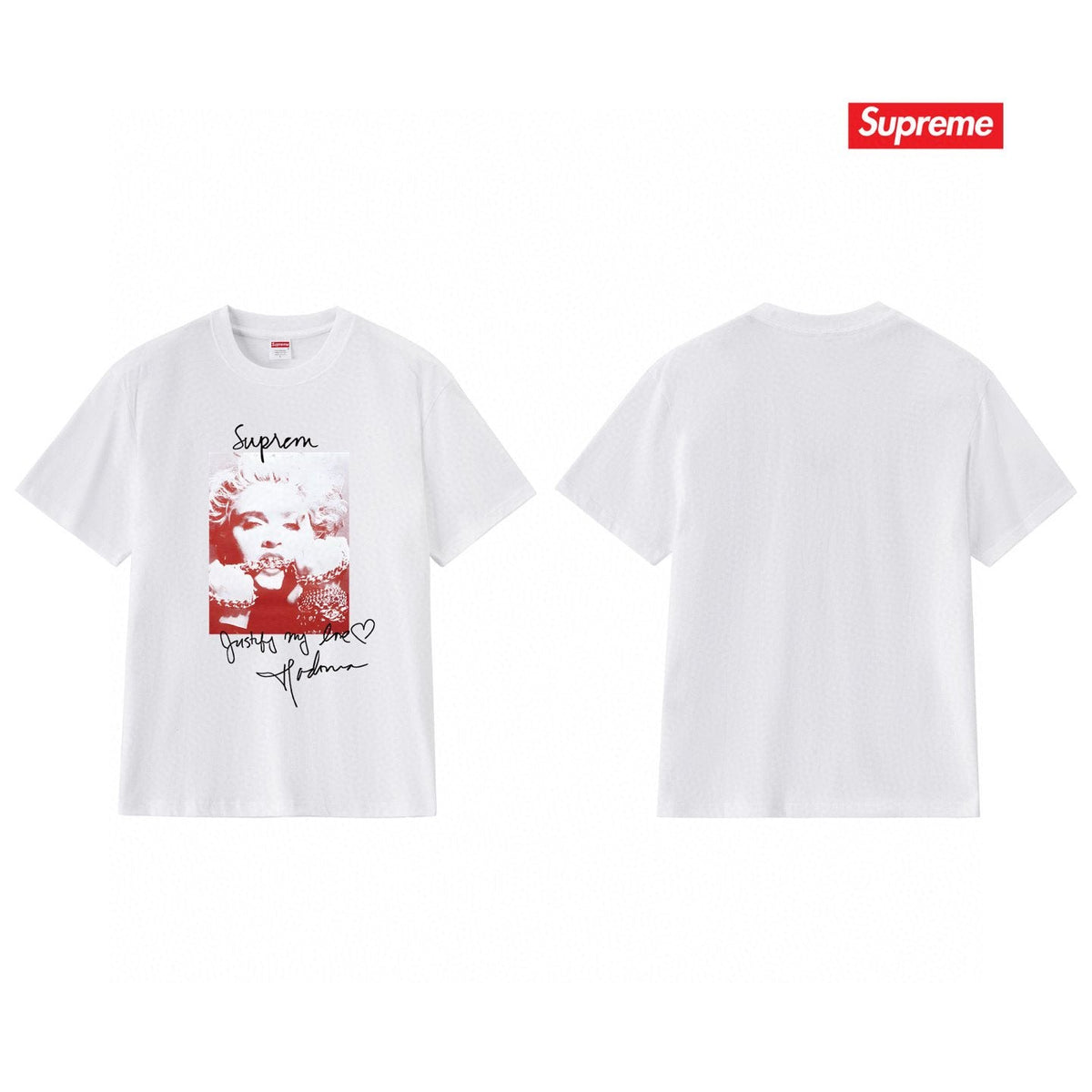 Supreme Portrait Graphic T-Shirt