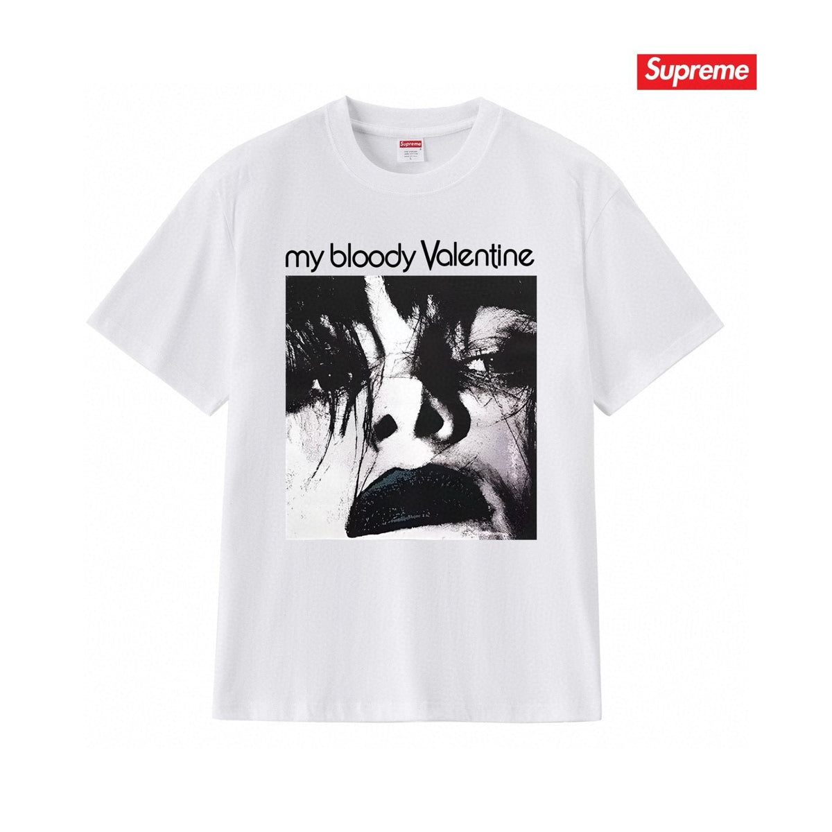 Supreme Front-and-Back Graphic T-Shirt