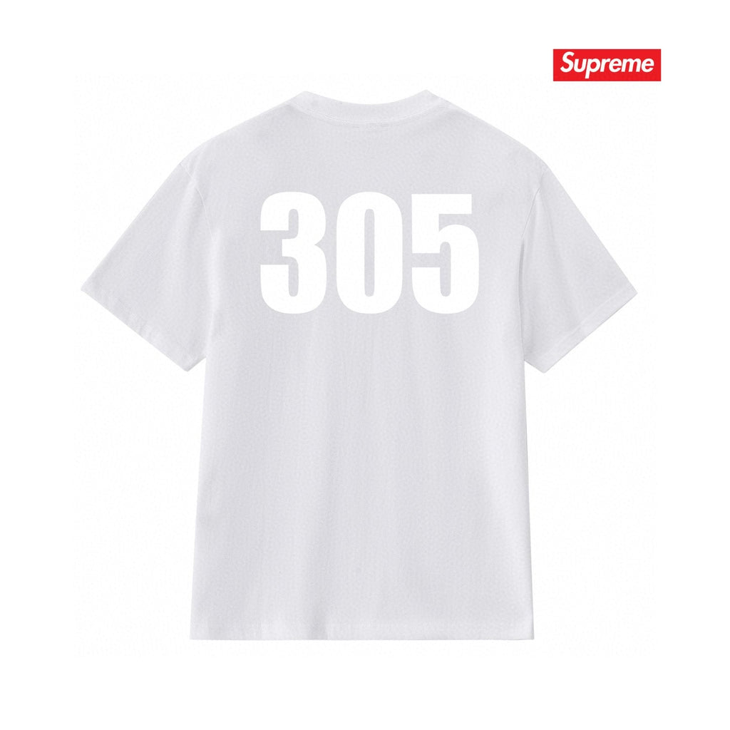 Supreme 305 Back Print Short-Sleeve T-Shirt