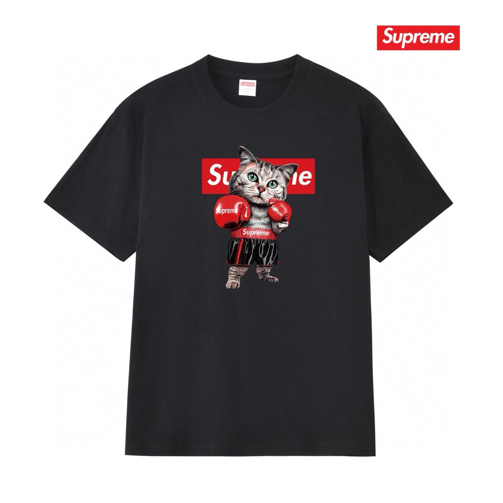 Supreme Boxing Cat Graphic T-Shirt
