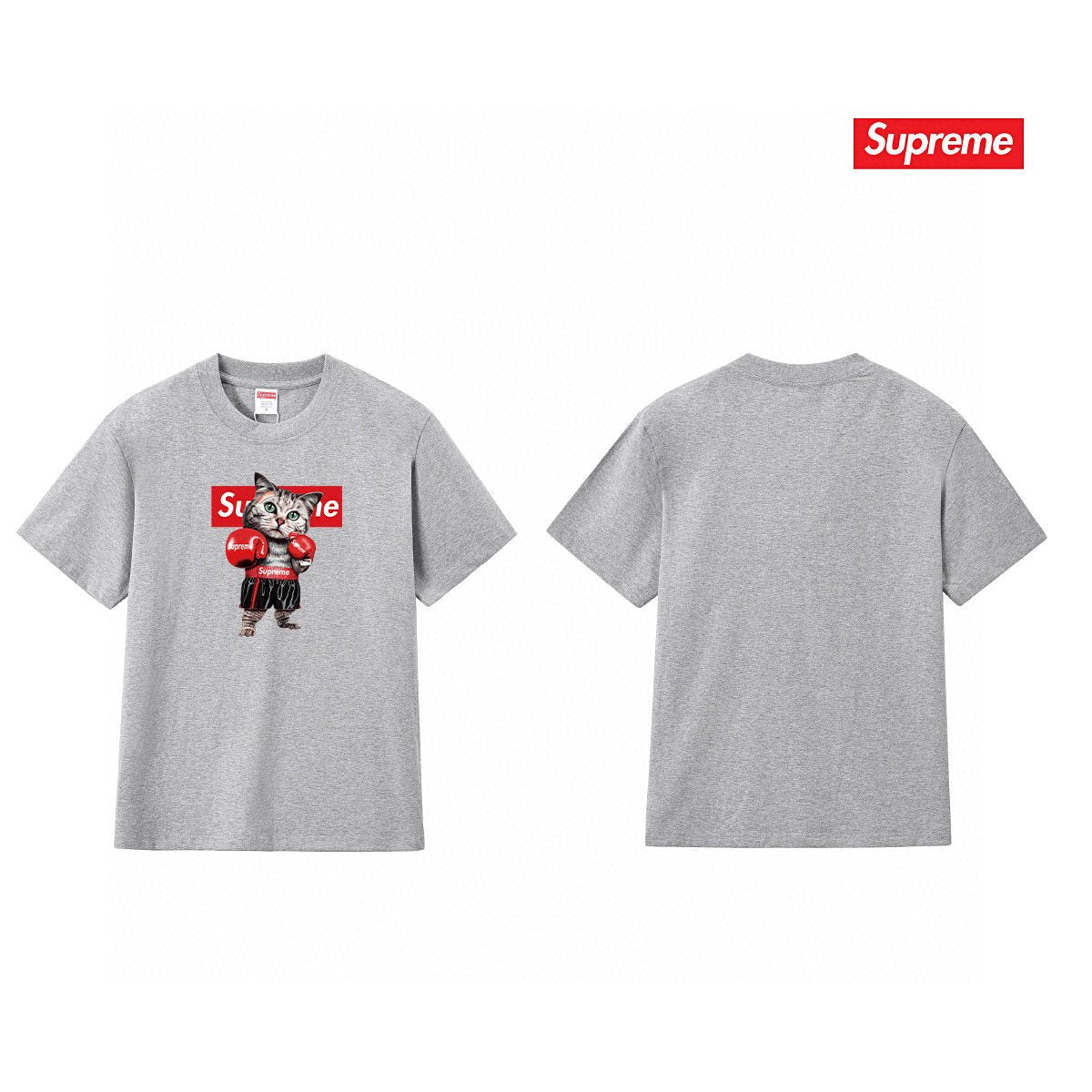Supreme Boxing Cat Graphic T-Shirt