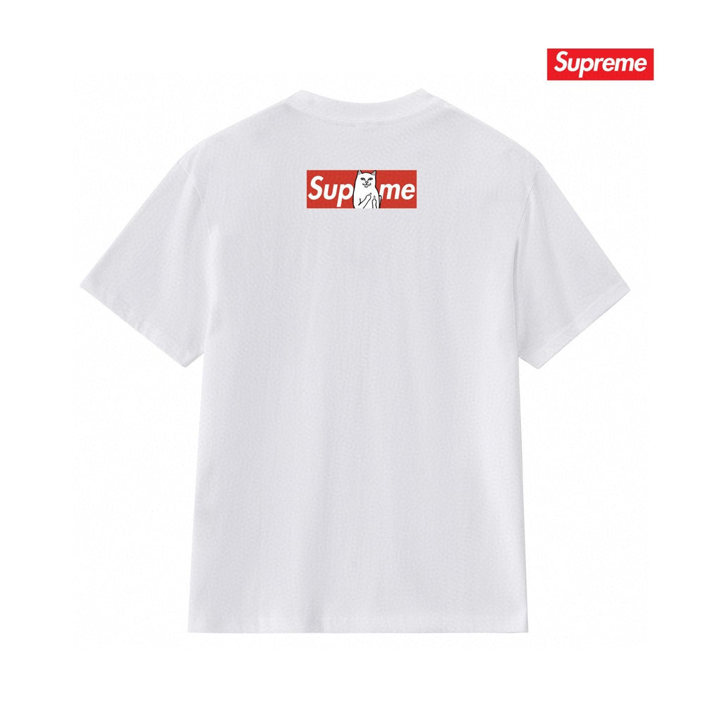 Supreme Cat Graphic Short-Sleeve T-Shirt