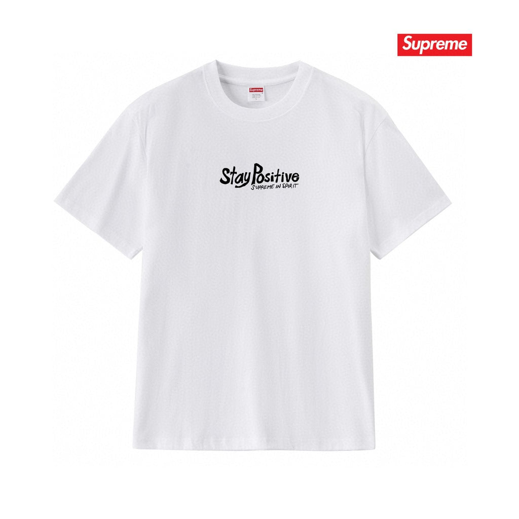Supreme StayPositive Affirmation Graphic T-Shirt