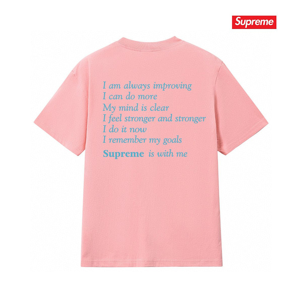Supreme StayPositive Affirmation Graphic T-Shirt