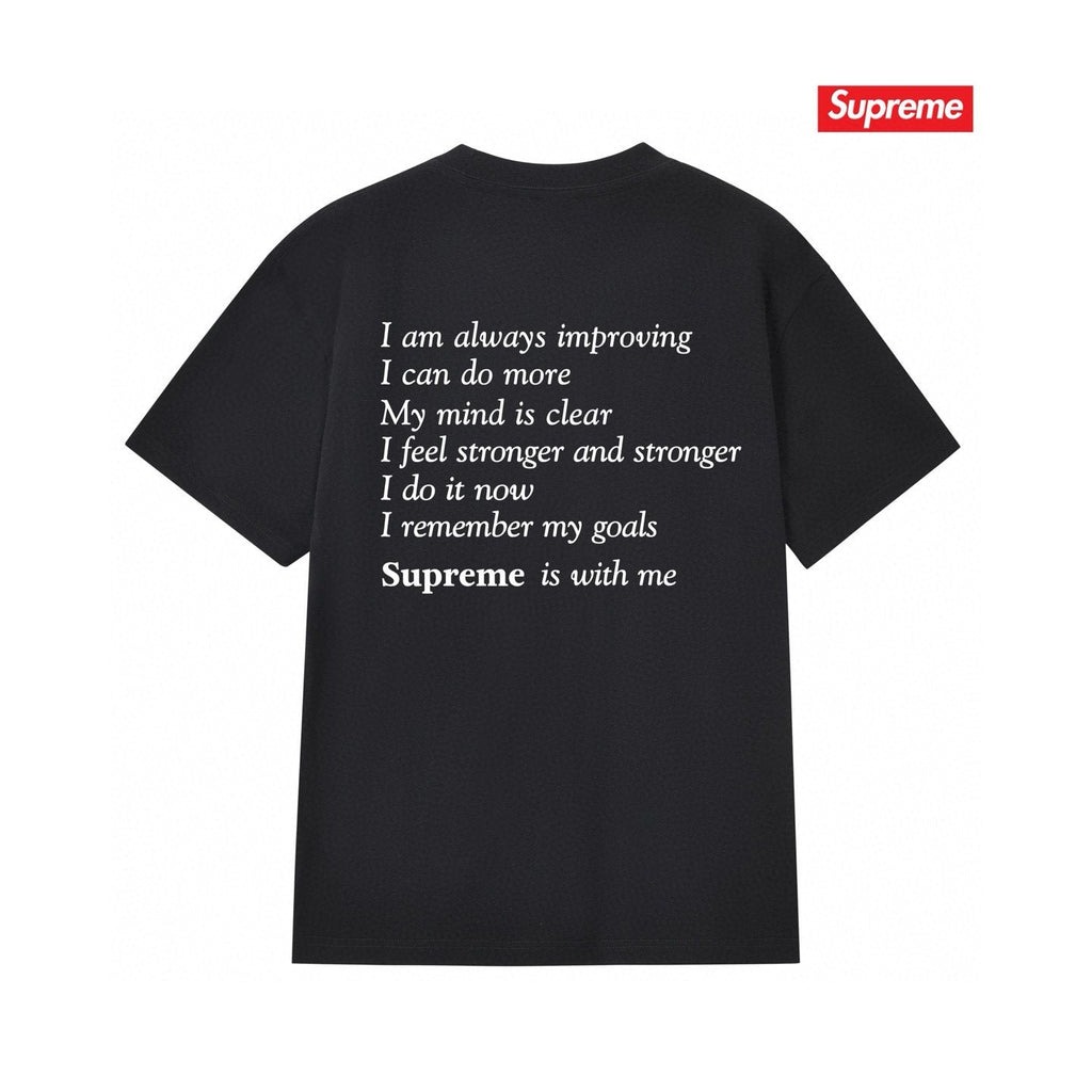 Supreme StayPositive Affirmation Graphic T-Shirt