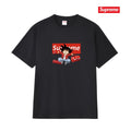 Supreme Anime Graphic Short-Sleeve T-Shirt