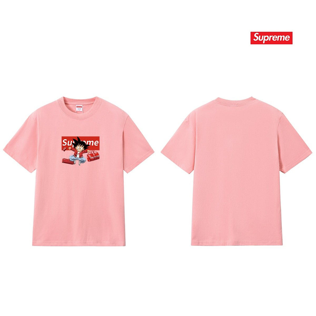 Supreme Anime Graphic Short-Sleeve T-Shirt
