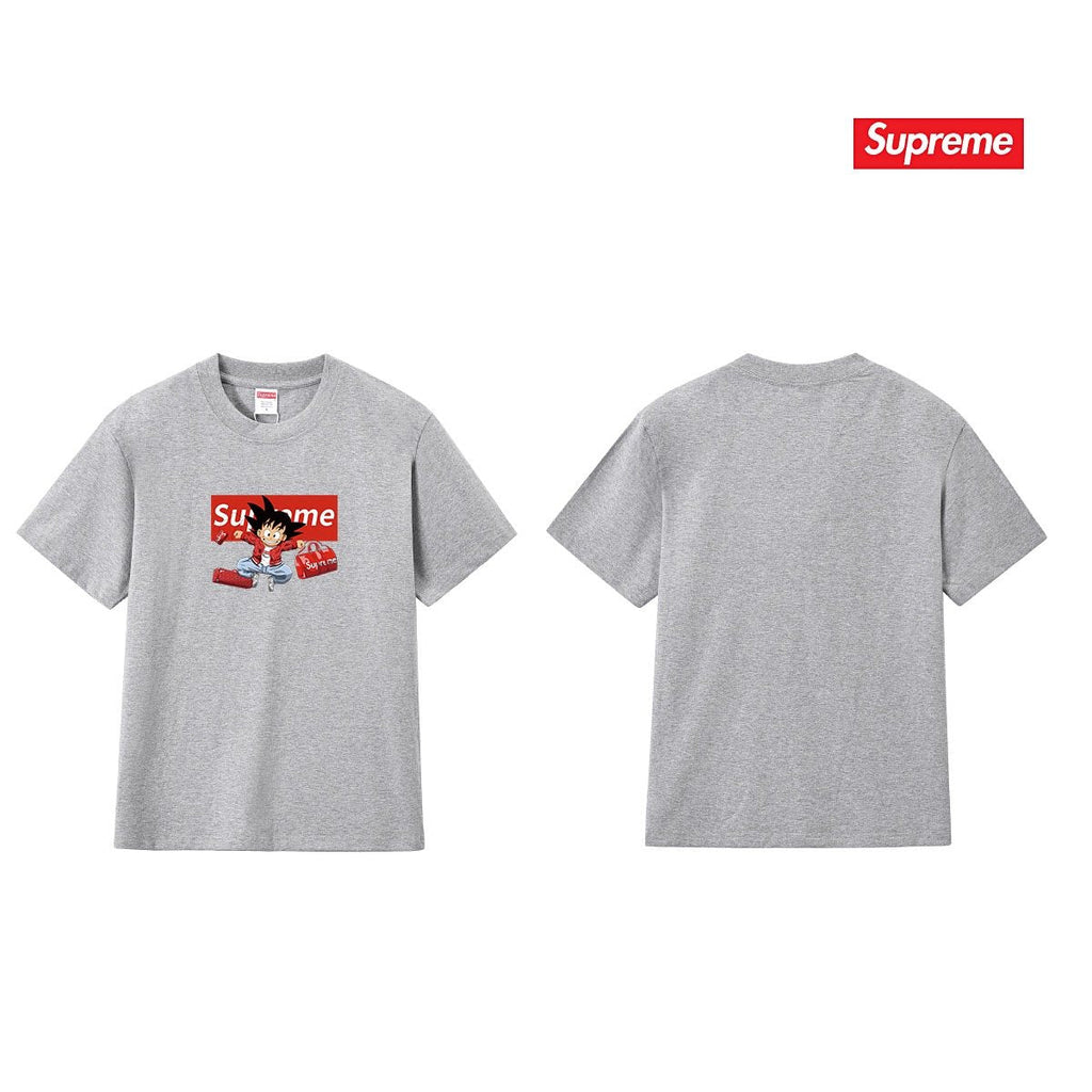 Supreme Anime Graphic Short-Sleeve T-Shirt