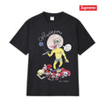 Supreme Cartoon Skull Graphic T-Shirt