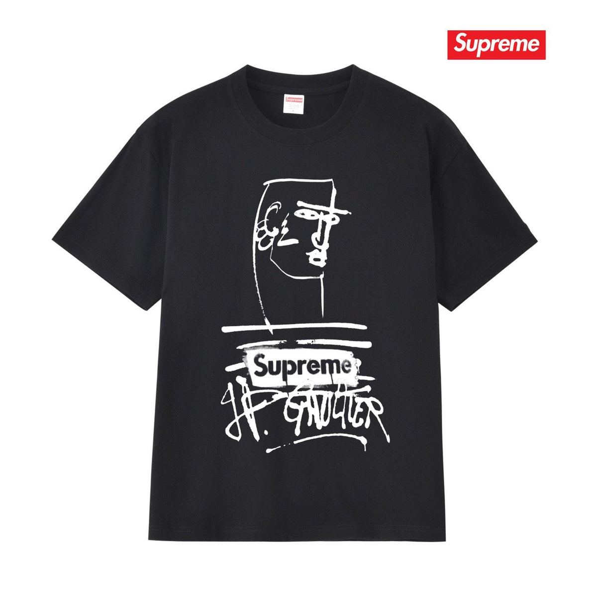Supreme Front Graphic Short-Sleeve T-Shirt