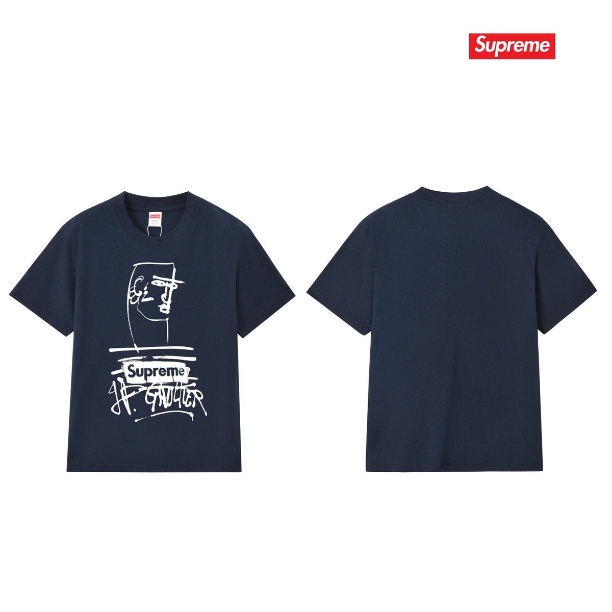 Supreme Front Graphic Short-Sleeve T-Shirt
