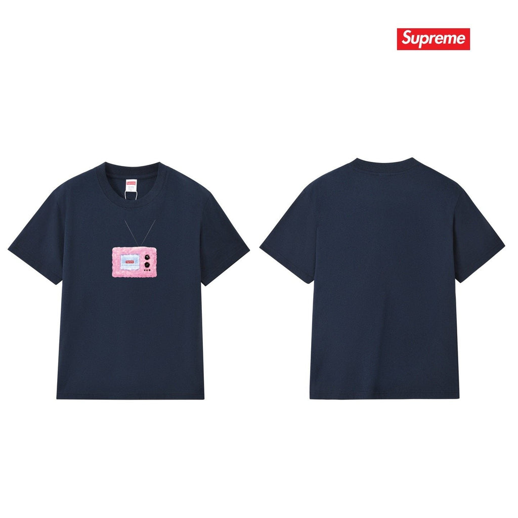 Supreme Pink TV Graphic T-Shirt