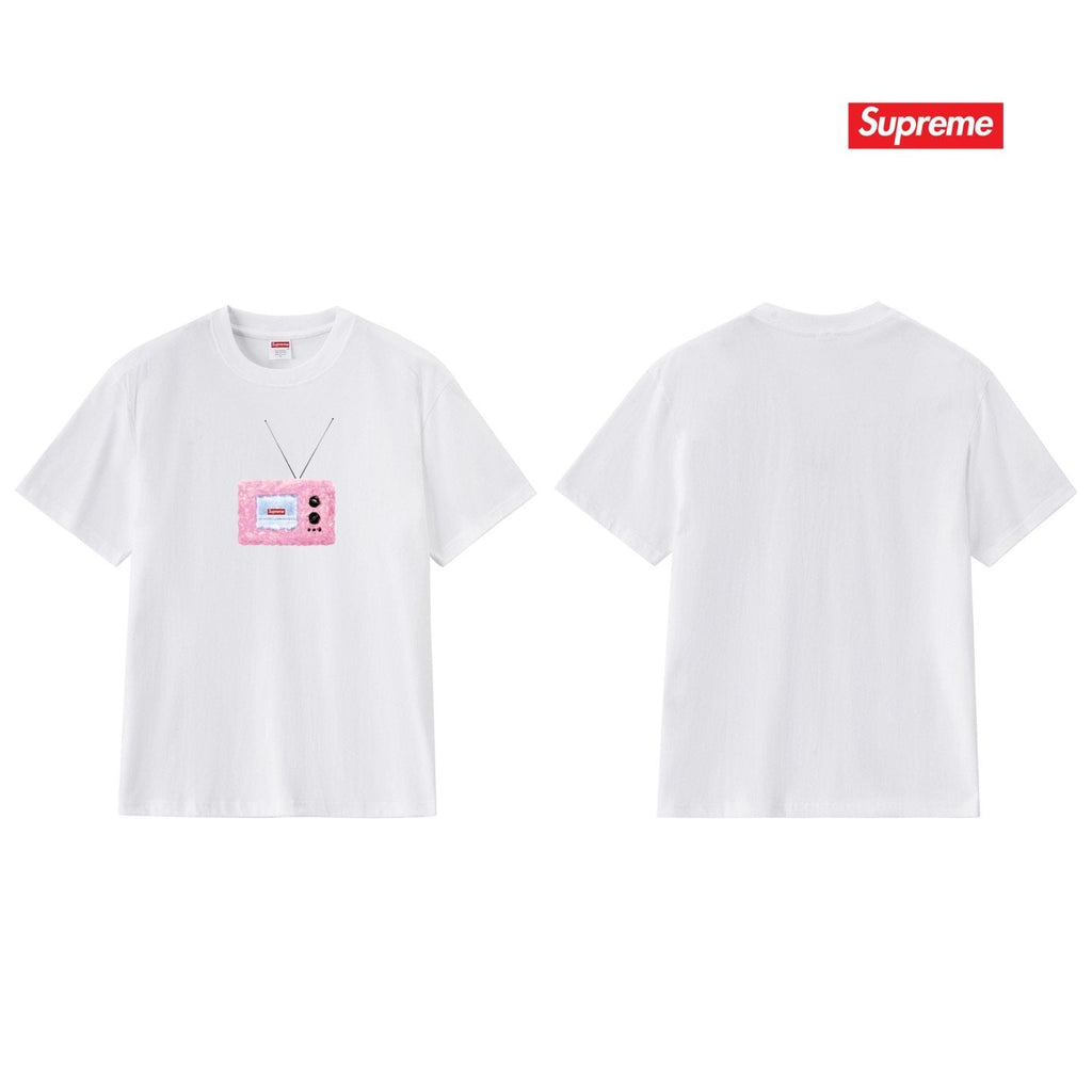Supreme Pink TV Graphic T-Shirt