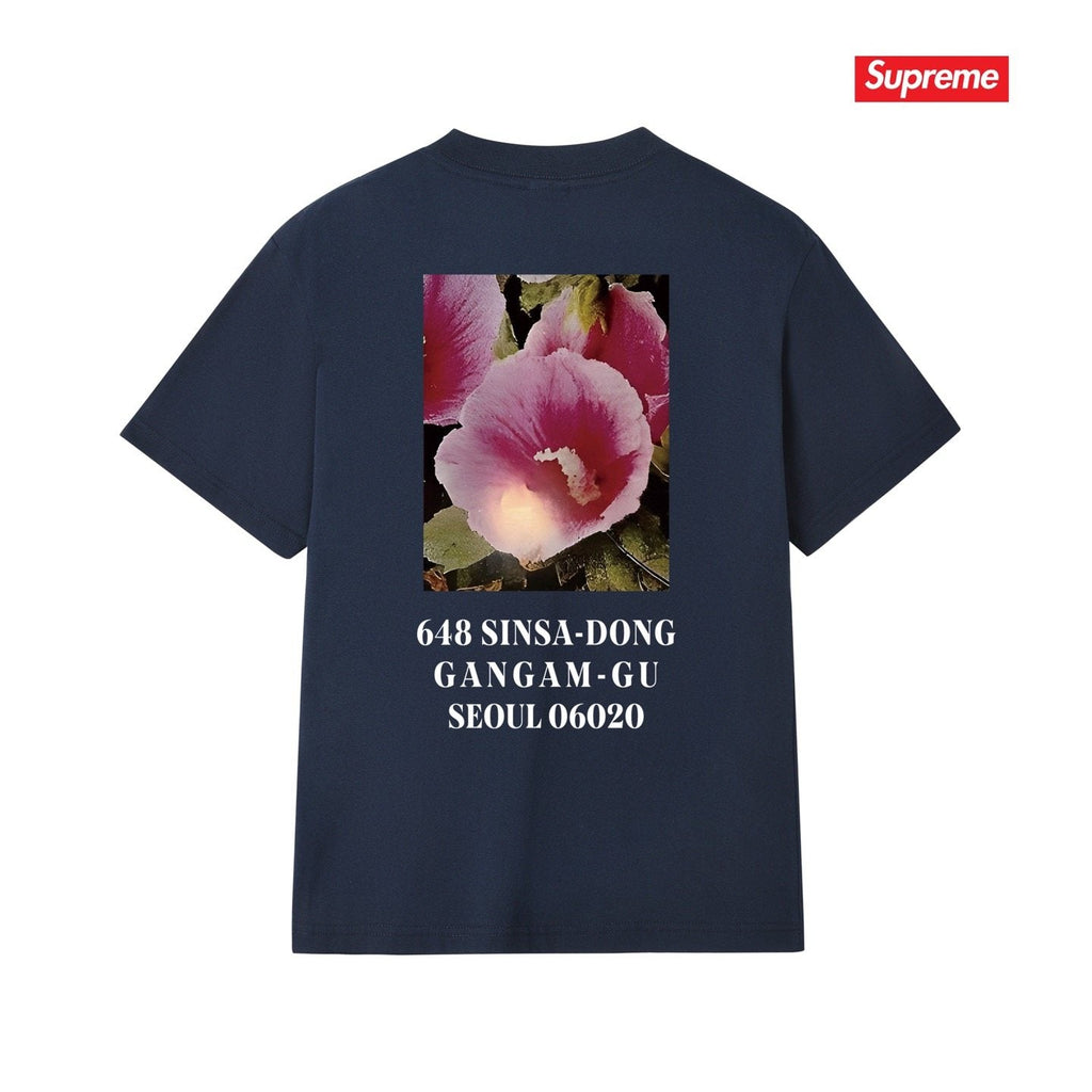 Supreme Flower Address Graphic T-Shirt