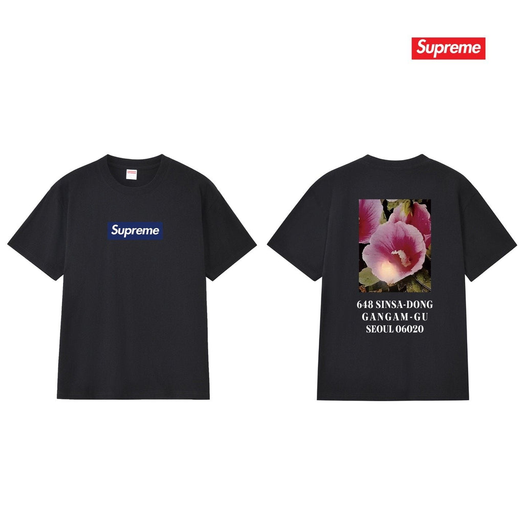Supreme Flower Address Graphic T-Shirt