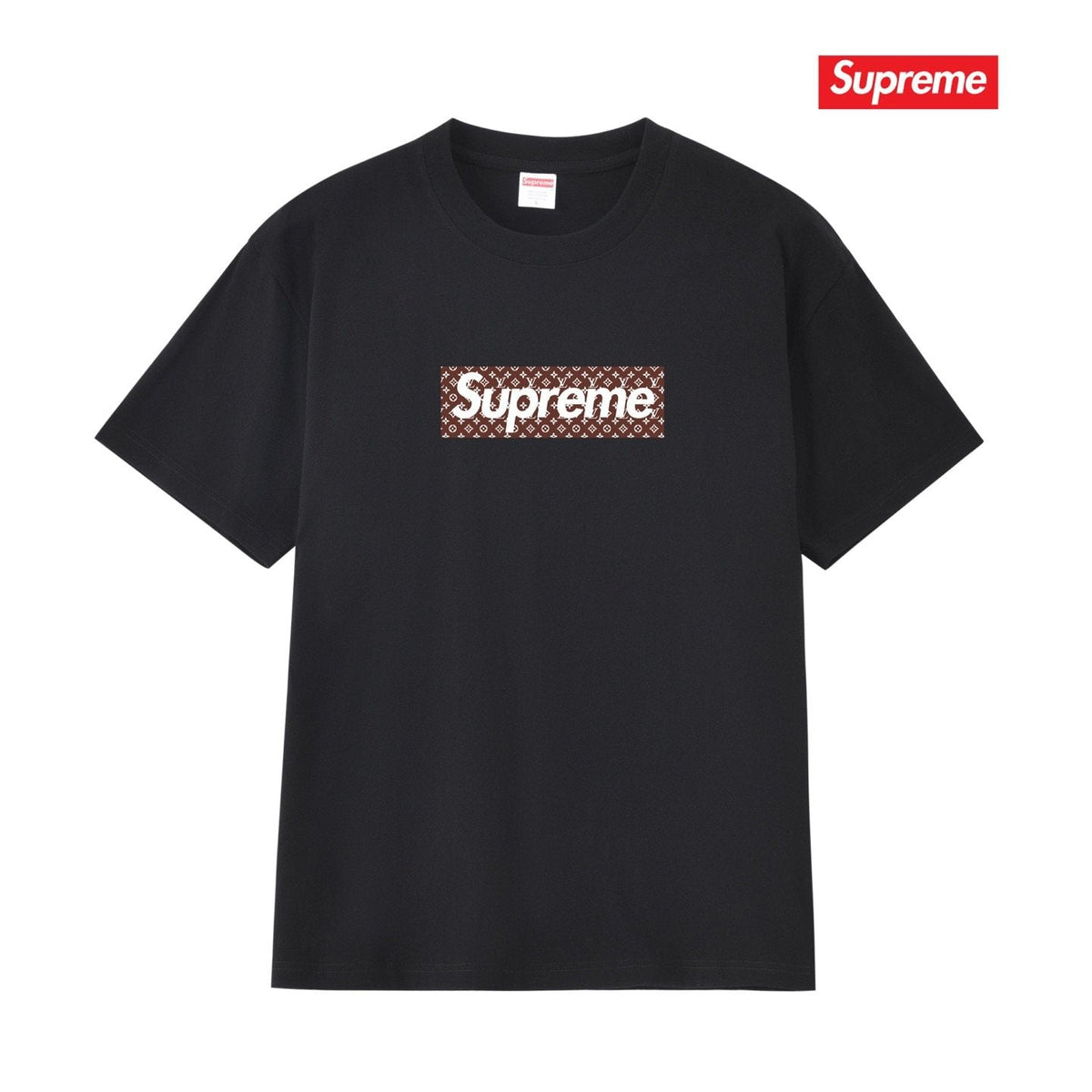Supreme Patterned Box Graphic T-Shirt