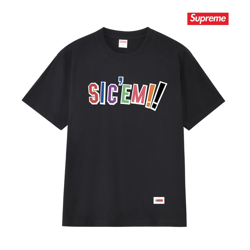 Supreme SIC'EM Street As Usual Graphic T-Shirt