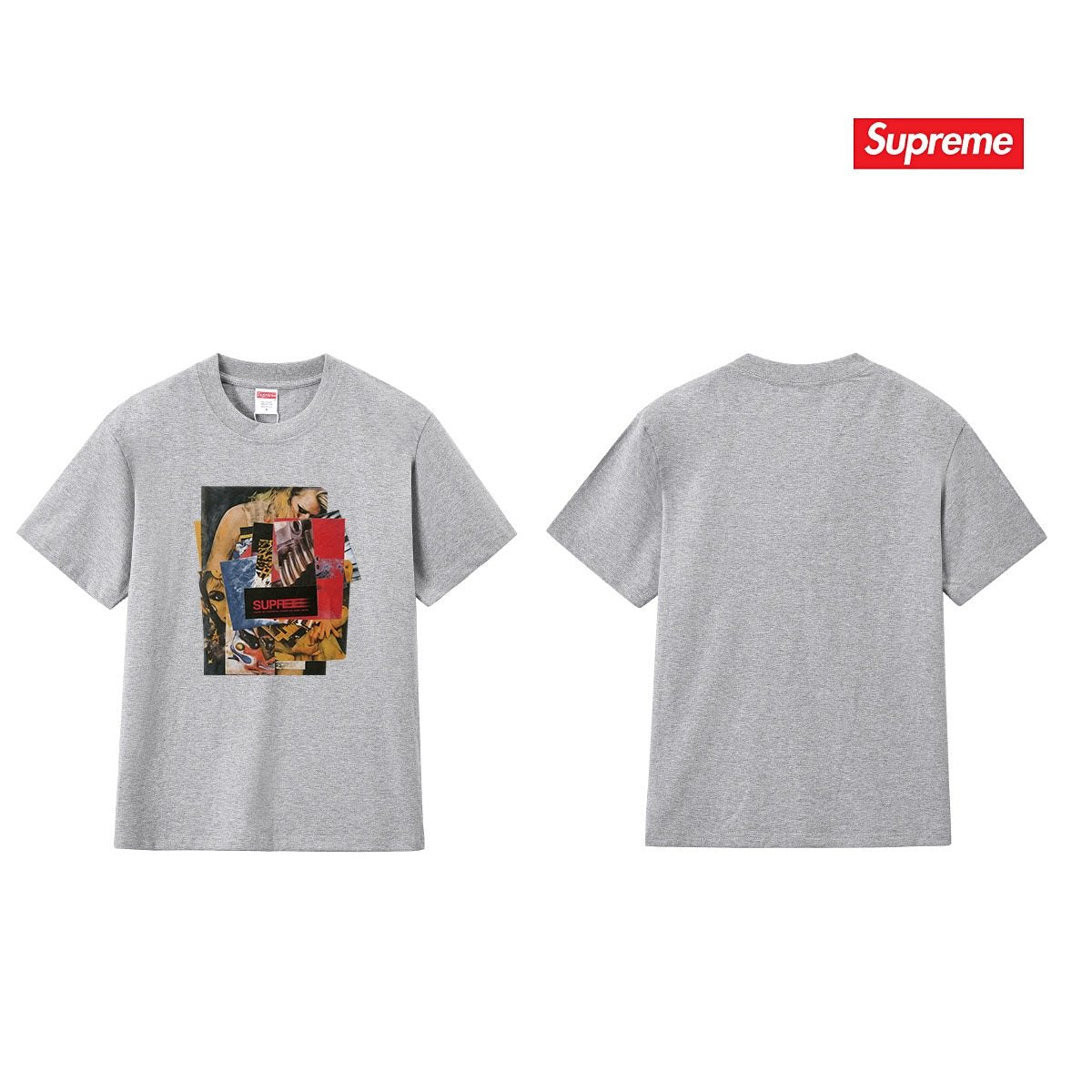 Supreme Collage Graphic Short-Sleeve T-Shirt