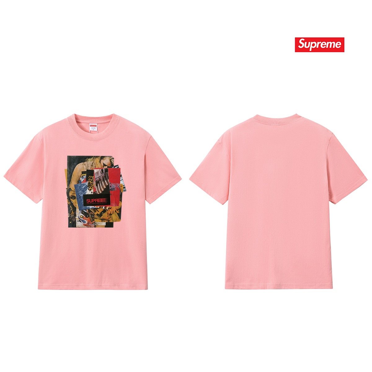 Supreme Collage Graphic Short-Sleeve T-Shirt