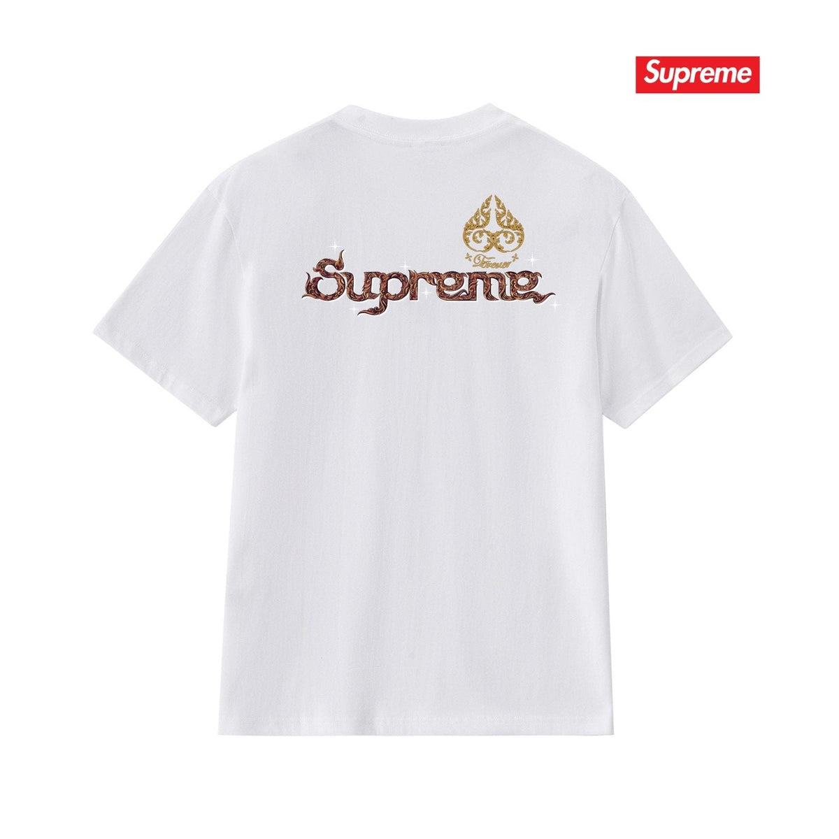 Supreme Peacock Graphic Short-Sleeve T-Shirt
