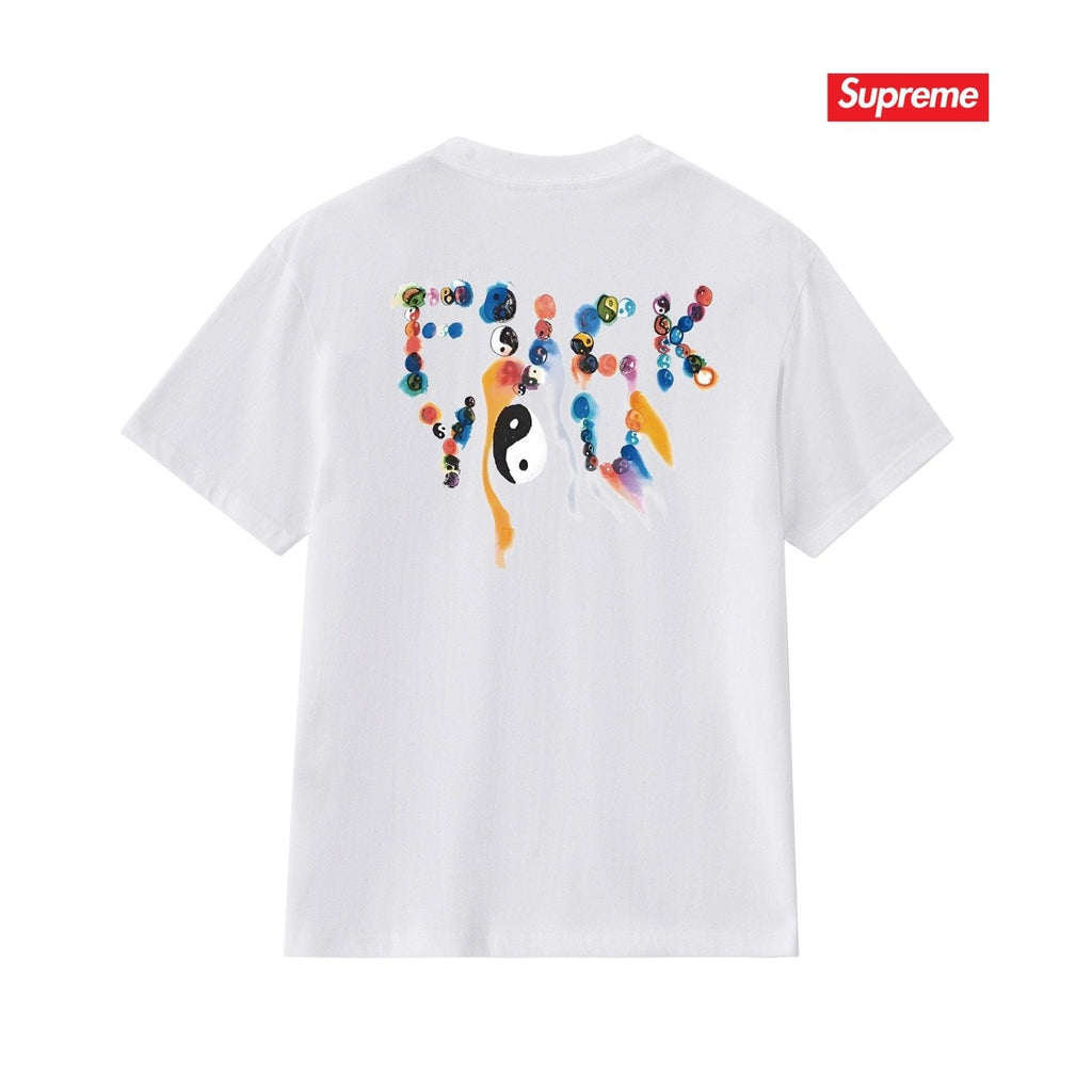 Supreme Front & Back Graphic Short-Sleeve T-Shirt