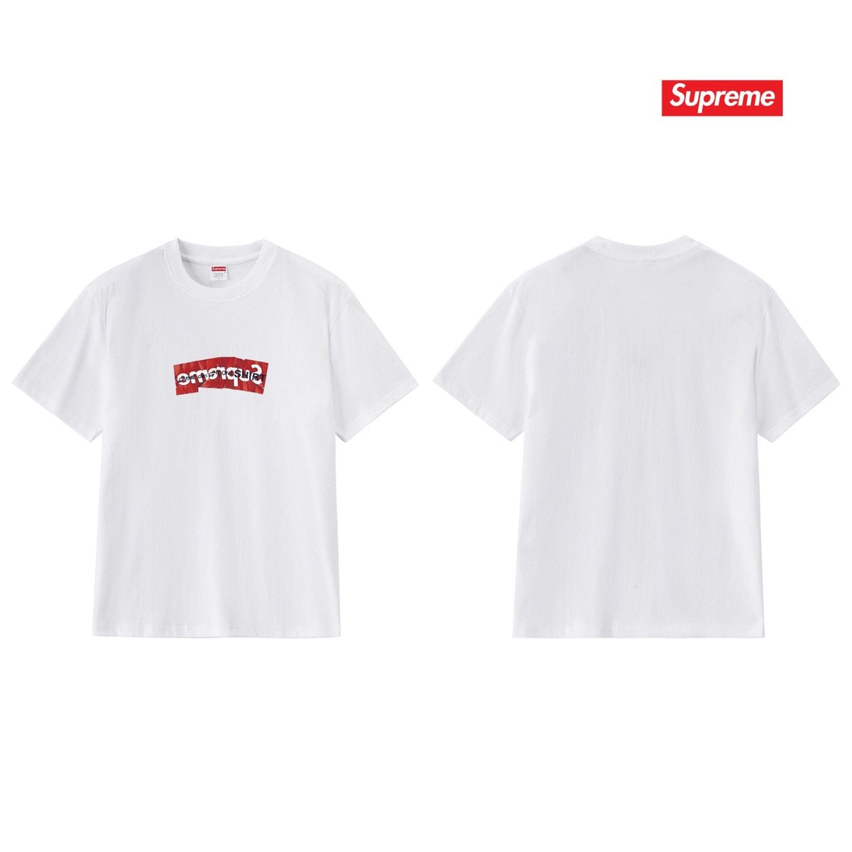 Supreme Distressed Graphic T-Shirt