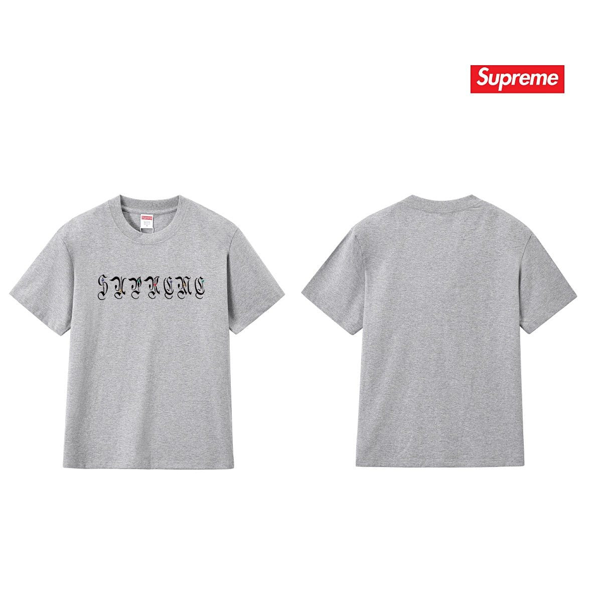 Supreme Gothic Wordmark Short-Sleeve T-Shirt