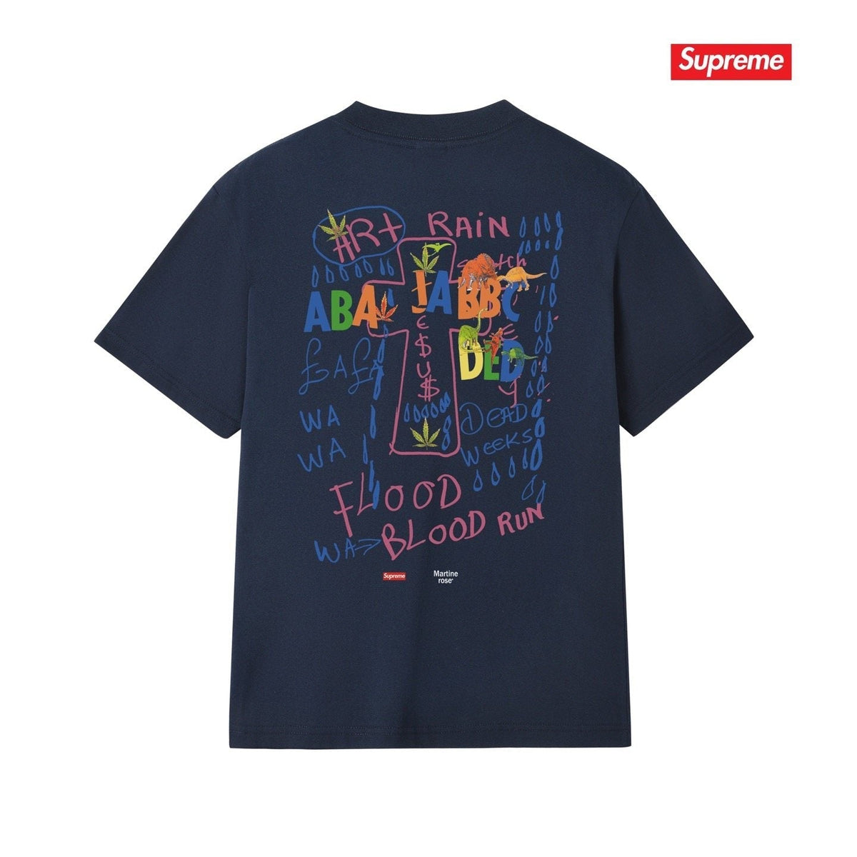 Supreme Front and Back Graphic T-Shirt
