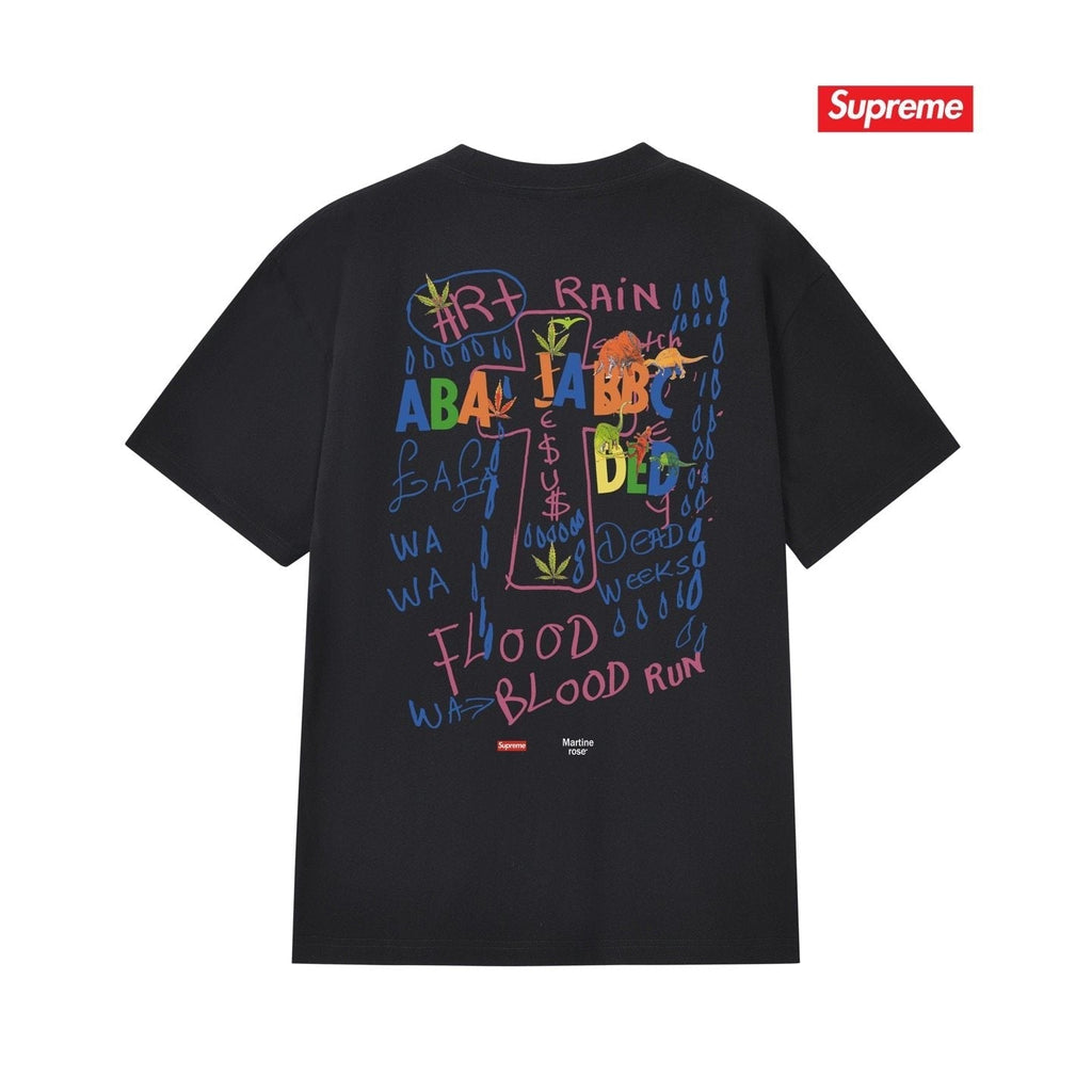Supreme Front and Back Graphic T-Shirt