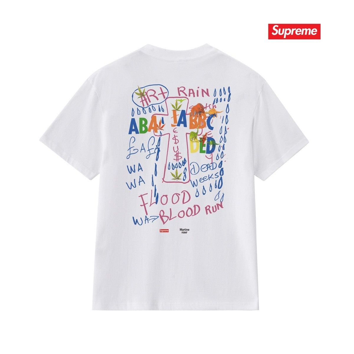 Supreme Front and Back Graphic T-Shirt