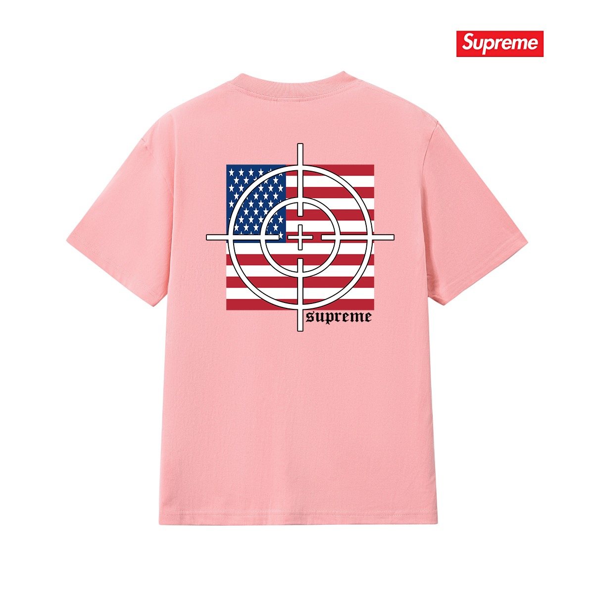 Supreme Flag Target Graphic T-Shirt