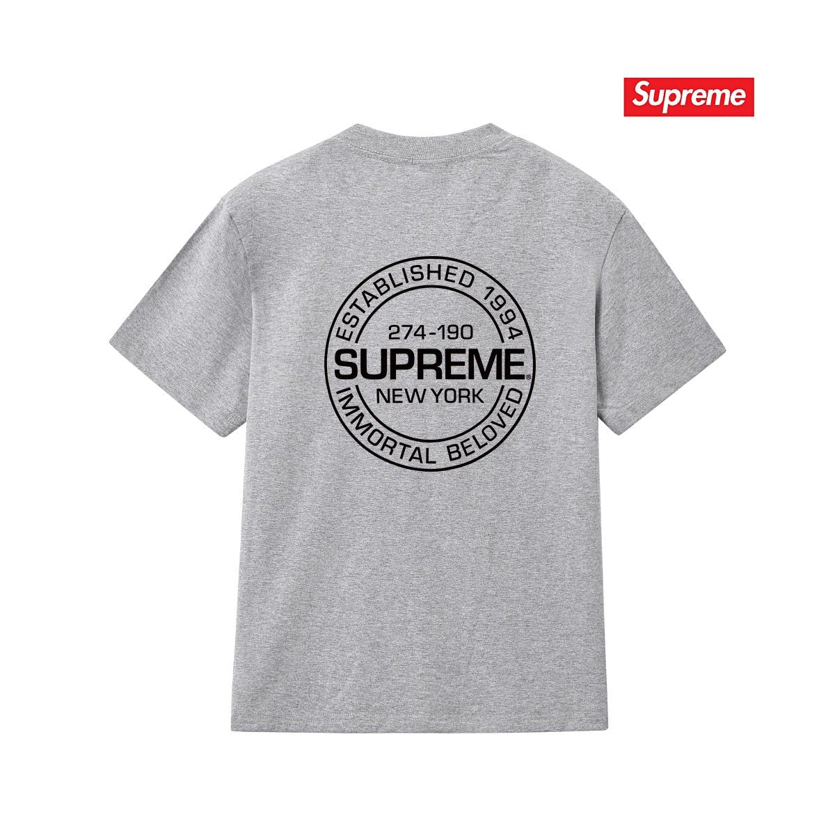 Supreme Front and Back Graphic T-Shirt