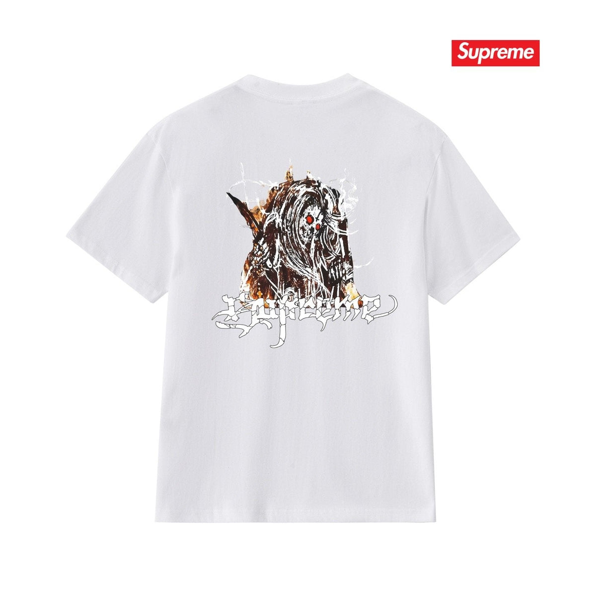 Supreme Front & Back Graphic T-Shirt