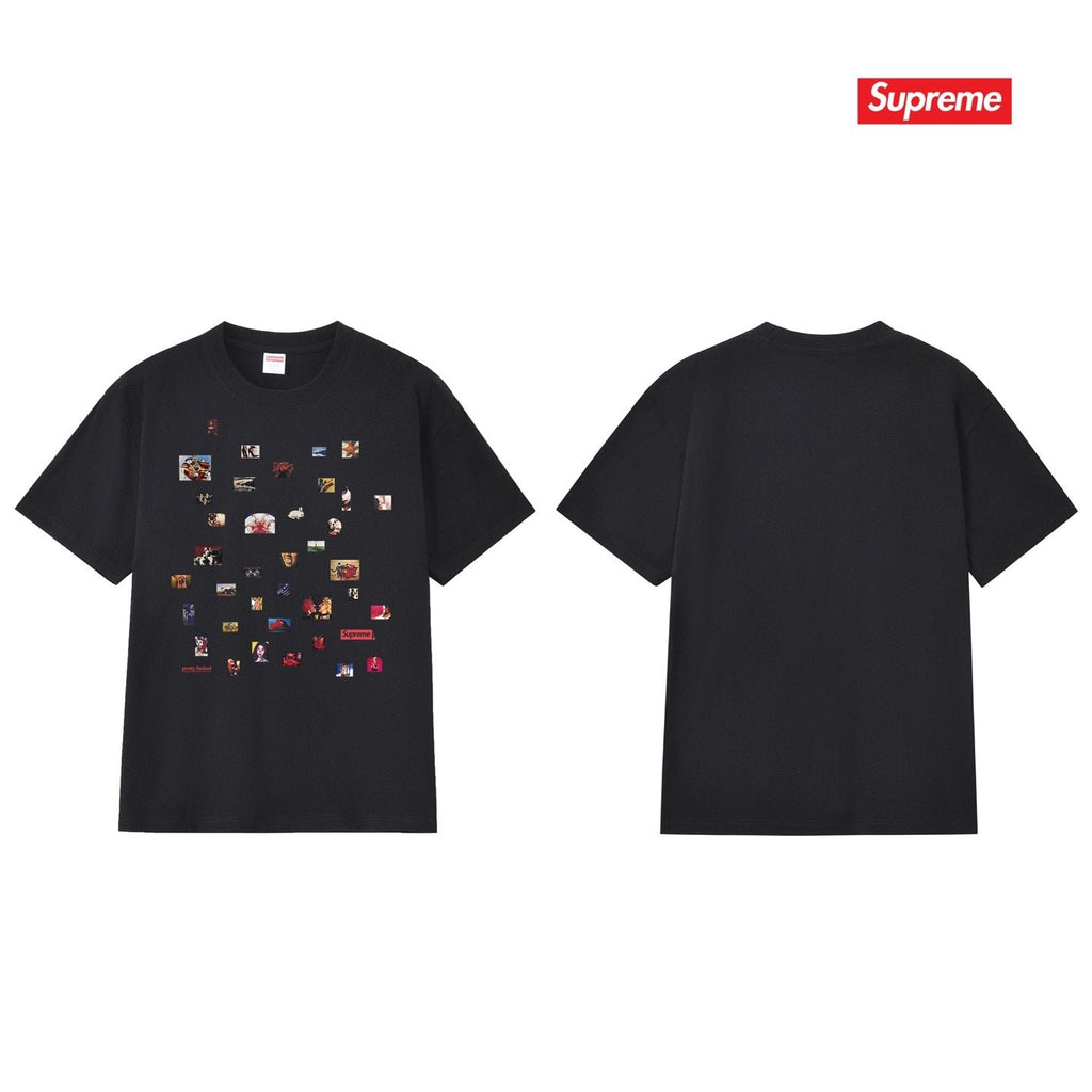 Supreme Photo Collage Graphic T-Shirt