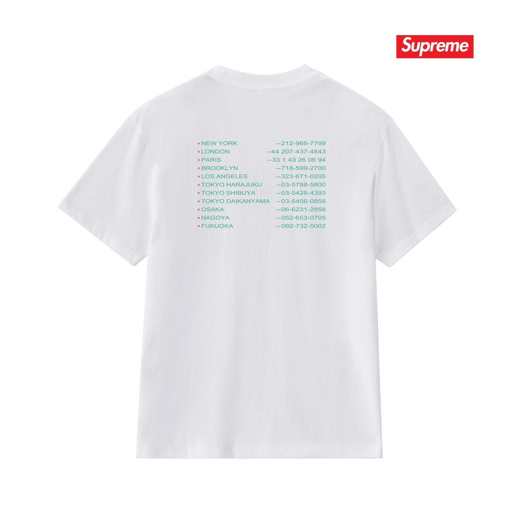 Supreme Front and Back Graphic T-Shirt