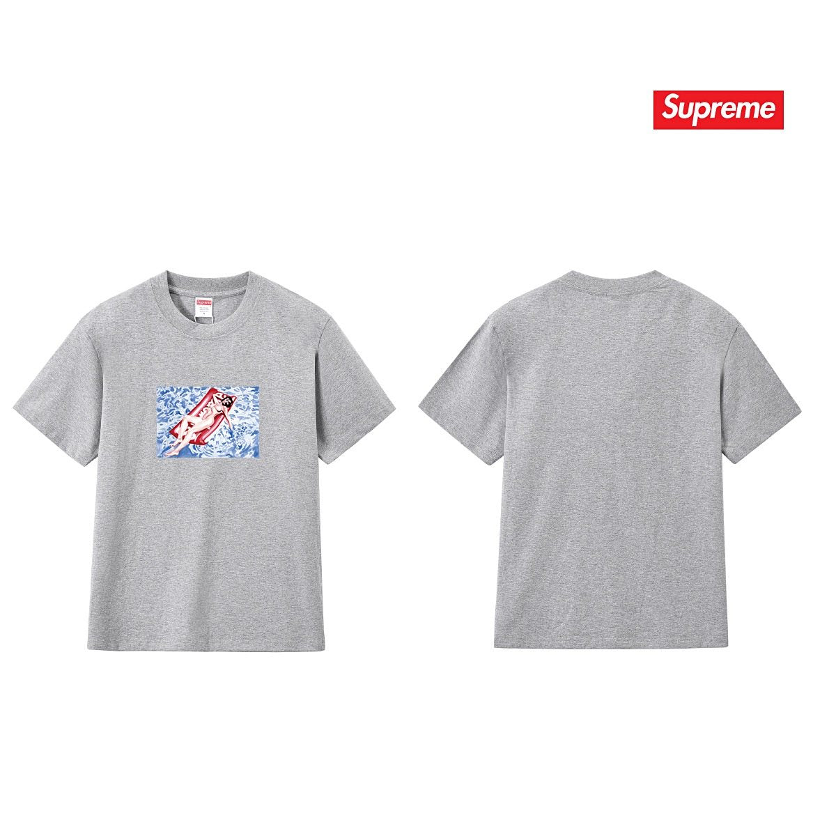 Supreme Rectangular Graphic T-Shirt