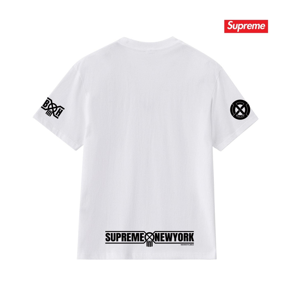 Supreme Skull Graphic Short-Sleeve T-Shirt
