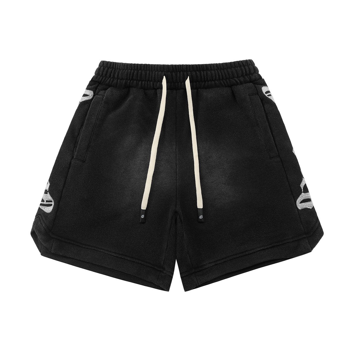 Godspeed Embroidered Drawstring Shorts