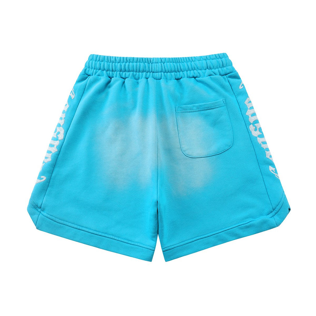 Godspeed Embroidered Drawstring Shorts