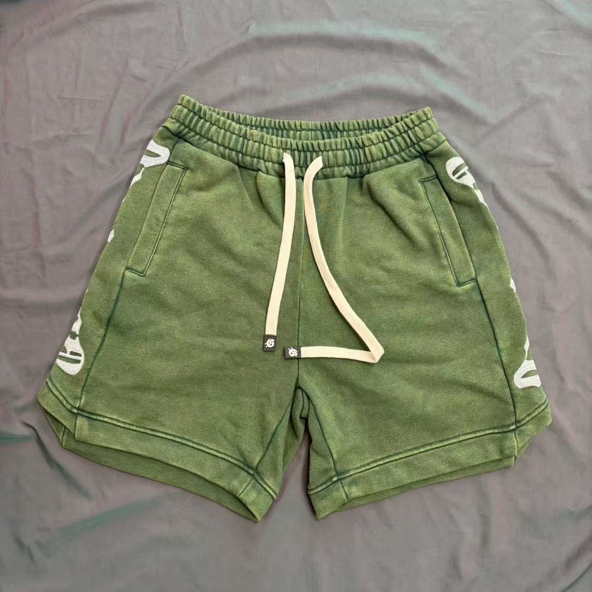 Godspeed Green Side Graphic Sweat Shorts